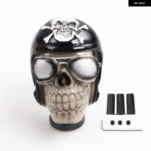 汎用 カー ギア シフト ノブ スカルヘッド 樹脂ギア マニュアル トランス ミッション ギア シフト ノブ シフター レバー RS-SFN044 - USAhat