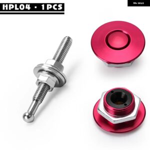 1.25インチ 汎用 スタイル プッシュ ボタン ビレット フードピン ロッククリップキット カークイックピン BMW など VR-HPL04/05 - HPL04R 1PIECE