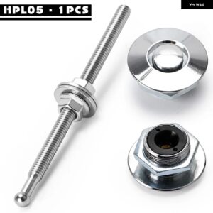 1.25インチ 汎用 スタイル プッシュ ボタン ビレット フードピン ロッククリップキット カークイックピン BMW など VR-HPL04/05 - HPL05S 1PIECE