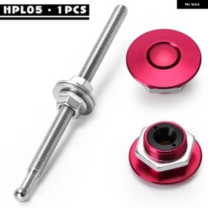 1.25インチ 汎用 スタイル プッシュ ボタン ビレット フードピン ロッククリップキット カークイックピン BMW など VR-HPL04/05 - HPL05R 1PIECE