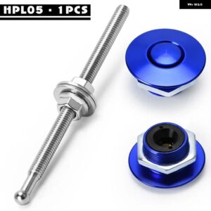 1.25インチ 汎用 スタイル プッシュ ボタン ビレット フードピン ロッククリップキット カークイックピン BMW など VR-HPL04/05 - HPL05B 1PIECE