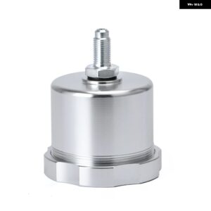 アルミ製車用 油圧 式ドリフトラリーハンドブレーキオイルタンクフルード リザーバー EブレーキVR4611 - Silver