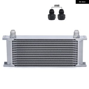 16列 AN-10AN 汎用 エンジン トランス ミッション オイルクーラー VR7016 - with 2 AN8 fitting3