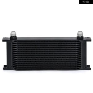 16列 AN-10AN 汎用 エンジン トランス ミッション オイルクーラー VR7016 - black