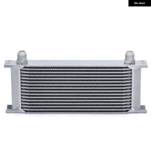 16列 AN-10AN 汎用 エンジン トランス ミッション オイルクーラー VR7016 - Silver