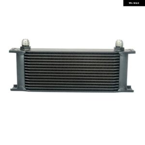 16列 AN10 10 AN 汎用 オイルクーラー エンジン トランス ミッション オイルクーラー キット PQY7016 - black