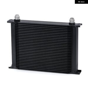 30列 オイルクーラー 汎用 エンジン トランス ミッション オイルクーラー キット AN10 10 AN PQY7030 - black