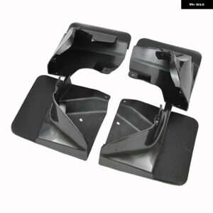 トヨタ ランドクルーザー プラド FJ120 120 2003-2008 2009 塗装ベーキングブラック マッド フラップ スプラッシュガード マッドガード フロント リア 4個 - front and rear 4pcs