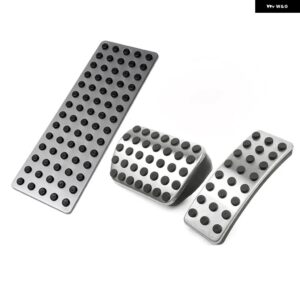 車ペダル メルセデス ベンツ A B GLA ML GL R W176 W245 W246 W251 W164 W166 X164 X166 C177 X156 AT アクセル ブレーキ フットレスト パッド - AT 3PCS2