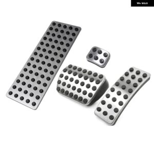 車ペダル メルセデス ベンツ A B GLA ML GL R W176 W245 W246 W251 W164 W166 X164 X166 C177 X156 AT アクセル ブレーキ フットレスト パッド - AT 4PCS