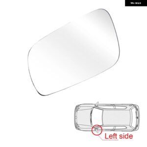 RHYMING ヒーター付きバックミラー ガラス 曇り止め 霜取り サイドミラー ガラス フォルクスワーゲン VW ジェッタ ゴルフ MK4 パサート 1999-2004 - Clear glass Left