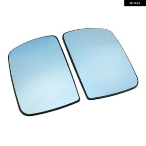 サイドバックミラー ガラスヒーター曇り止めドアウィングミラー シートアクセサリー BMW X5 E53 1999-2006 51168408797 51168408810 - Mirror glass Pair2