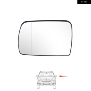 サイドバックミラー ガラスヒーター曇り止めドアウィングミラー シートアクセサリー BMW X5 E53 1999-2006 51168408797 51168408810 - Mirror glass Left1