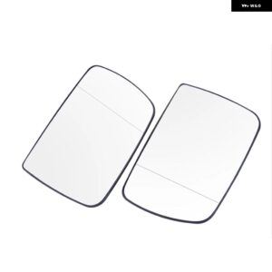 サイドバックミラー ガラスヒーター曇り止めドアウィングミラー シートアクセサリー BMW X5 E53 1999-2006 51168408797 51168408810 - Mirror glass Pair1