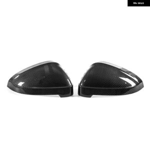 サイドミラー カバー バックミラー キャップ アウディ A4 A5 B9 2017 - 23 S4 RS4 S5 RS5 オールロード クワトロ - Carbon Pattern