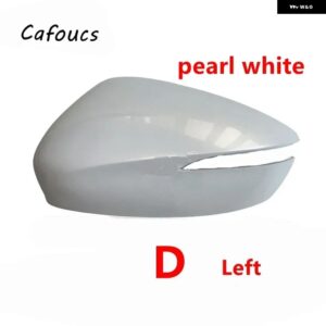 車用ウィング サイド バックミラー カバー キャップ シェル マツダ CX-3 CX3 2013-2022 CX-5 CX5 2015 2016 - D Left LH