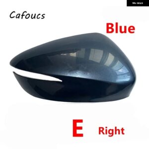 車用ウィング サイド バックミラー カバー キャップ シェル マツダ CX-3 CX3 2013-2022 CX-5 CX5 2015 2016 - E Right RH