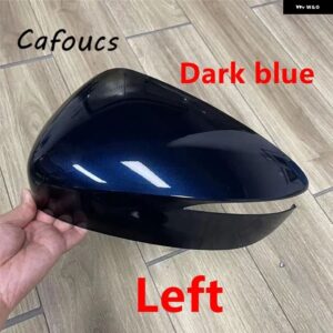 車用ウィング サイド バックミラー カバー キャップ シェル マツダ CX-3 CX3 2013-2022 CX-5 CX5 2015 2016 - H Left LH