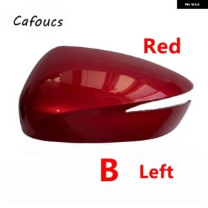 車用ウィング サイド バックミラー カバー キャップ シェル マツダ CX-3 CX3 2013-2022 CX-5 CX5 2015 2016 - B Left LH