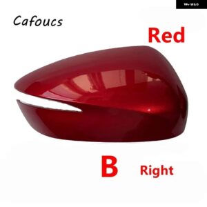 車用ウィング サイド バックミラー カバー キャップ シェル マツダ CX-3 CX3 2013-2022 CX-5 CX5 2015 2016 - B Right RH