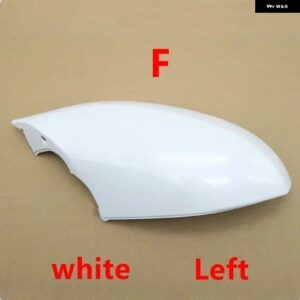 LHD 車用バックミラー カバー ウィンカーライト フレーム レクサス ES200 ES250 ES300H ES350 2018-2024 UX200 UX260 2019-2024 - 1pcs F left white