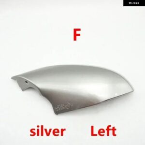 LHD 車用バックミラー カバー ウィンカーライト フレーム レクサス ES200 ES250 ES300H ES350 2018-2024 UX200 UX260 2019-2024 - 1pcs F Left silver