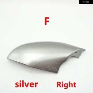 LHD 車用バックミラー カバー ウィンカーライト フレーム レクサス ES200 ES250 ES300H ES350 2018-2024 UX200 UX260 2019-2024 - 1pcs F Right silver