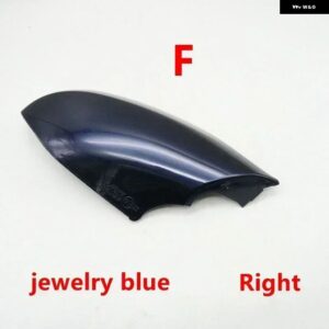 LHD 車用バックミラー カバー ウィンカーライト フレーム レクサス ES200 ES250 ES300H ES350 2018-2024 UX200 UX260 2019-2024 - F Right jewelry blue