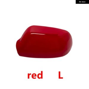 車用バックミラー カバー フレーム ガラスレンズ マツダ3 BK M3 2003 - 09 - 1pcs red L