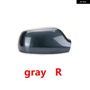 車用バックミラー カバー フレーム ガラスレンズ マツダ3 BK M3 2003 - 09 - 1pcs gray R
