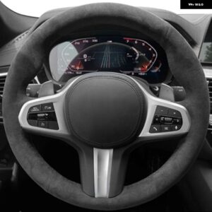 滑り止めスエードカー ステアリングホイール カバー BMW M スポーツ G30 G31 G32 G20 G21 G11 G12 G14 G15 G16 X3 G01 X4 G02 X5 G05 X7 G07 - style 8