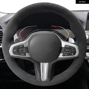 滑り止めスエードカー ステアリングホイール カバー BMW M スポーツ G30 G31 G32 G20 G21 G11 G12 G14 G15 G16 X3 G01 X4 G02 X5 G05 X7 G07 - style 9
