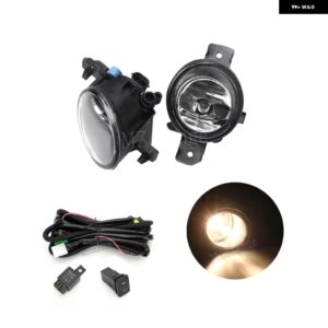 フォグランプ 日産 X-TRAIL T32 X TRAIL ROGUE 2014-2016 ヘッドライト LED フォグランプ スイッチ ハーネス カバー グリル フォグランプ アセンブリ - halogen and wires