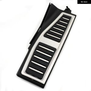 ステンレス 製AT車ペダル アウディ A8 D5 2018 - 22 アクセル ブレーキ穴 あけ不要 滑り止めペダルカバー パーツ - 1PCS