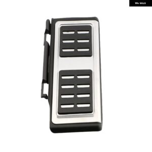 ステンレス 製 AT MT 車用ペダルカバー アウディ A3 8V 2014 - 20 燃料ブレーキ 滑り止め フットレスト ペダル パッド - 1 pcs