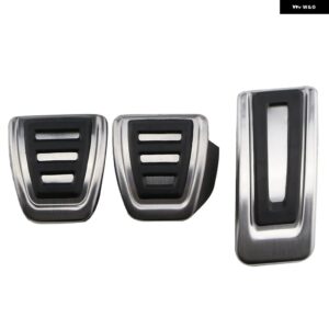 AT MT車用フットペダル フォルクスワーゲン VW UP E-UP シュコダ シティゴ SEAT MII 2011~2022 ガスアクセル ブレーキ ステンレス ペダル パッド - 3 PCS