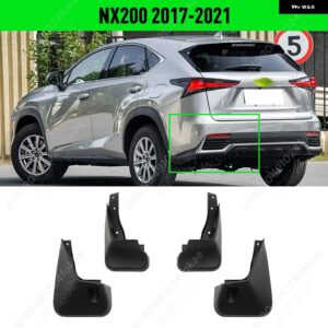 レクサス NX200 NX300 2017 - 21 フェンダー マッドガード ガード スプラッシュ カーアクセサリー - NX200 2017-2021