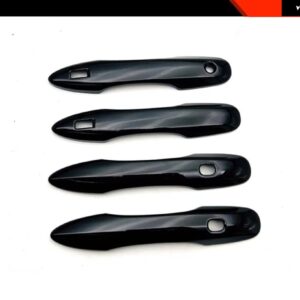 2022年式 トヨタ ノア ヴォクシー 90系 外装 ドアハンドル デコレーションカバー キャップオーナメント ABSクローム - black