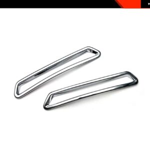 リア フォグランプ カバー フレーム バンパー トリム 2024 ホンダ WRV DG5 アクセサリー - Silver