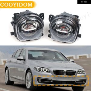 車用フロント バンパー LED フォグランプ フォグランプ ドライビングランプ BMW 5シリーズ F07 F10 F11 LCI 528I 535I 550I 2013 2014 2015 フォグライト - 1Pair
