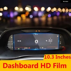 シュコダ オクタビア プロ A8 2021 2022 ナビゲーション強化フィルム 中央 制御 スクリーン フィルム HD アンチブルーフィルム プロテクター - Dashboard HD Film