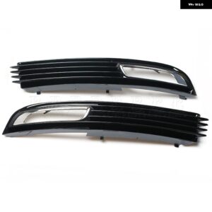 車用 フォグランプ グリル アウディ A8 D3 2008 2009 2010 フロント バンパー フレーム グリル ロワー グリル 4E0807681AN 4E0807682AN - Grille-1Pair