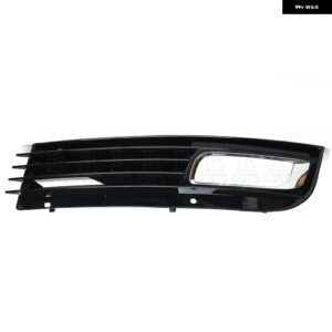 車用 フォグランプ グリル アウディ A8 D3 2008 2009 2010 フロント バンパー フレーム グリル ロワー グリル 4E0807681AN 4E0807682AN - Grille-1Left