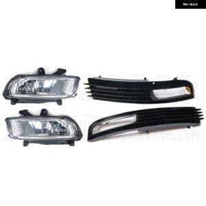 車用 フォグランプ グリル アウディ A8 D3 2008 2009 2010 フロント バンパー フレーム グリル ロワー グリル 4E0807681AN 4E0807682AN - Light Grille-1Set