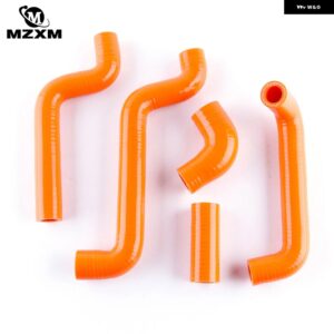 1996-2011 アプリリア RS125 RS 125 シリコン クーラント ラジエーター ホース チューブ キット 1997 - 00 - Orange