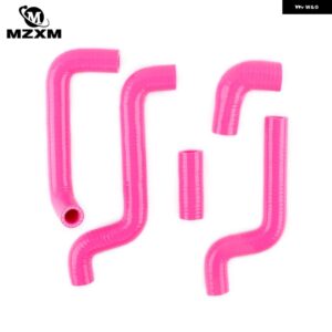 1996-2011 アプリリア RS125 RS 125 シリコン クーラント ラジエーター ホース チューブ キット 1997 - 00 - Pink