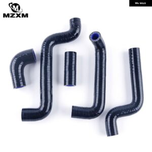 1996-2011 アプリリア RS125 RS 125 シリコン クーラント ラジエーター ホース チューブ キット 1997 - 00 - black