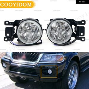 フロント バンパー フォグランプ フォグランプ ドライブドライビングランプ ヘッドライト 三菱 モンテロ パジェロ スポーツ2000 - 04 - Left and Right