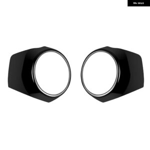 カー エアコン アウトレット ベントカバー フレーム 2024 2025 トヨタ プラド ランドクルーザー LC250 RHD インテリア アクセサリー - black