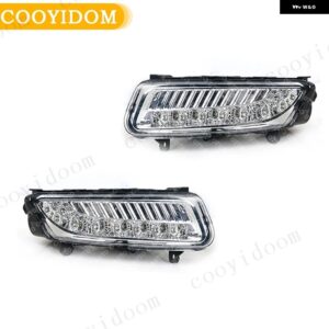 車用LED DRLフロント フォグランプ VW フォルクスワーゲン ポロ MK8 6R 2011 2012 2013 フロント バンパー ランプライト 6RD 941 699 6RD 941 700 - Left and Right